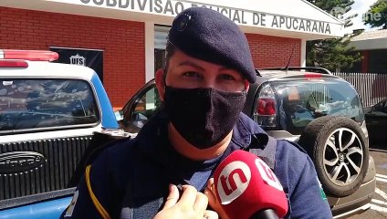 GCM prende homem após mulher acionar botão do pânico