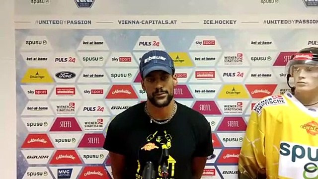 Ali Wukovits nach dem Sieg gegen Fehervar