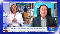 OMS asegura que no hay razón para dejar de usar vacuna AstraZeneca