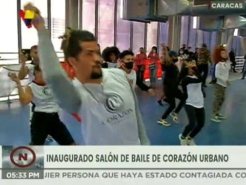 Inaugurado salón de baile Corazón Urbano en la Base de Paz Hugo Chávez de Quinta Crespo en Caracas