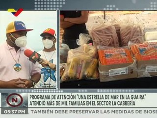 Más de mil familias atendidas con jornada de Atención Integral  "Una estrella de Mar en La Guaira"