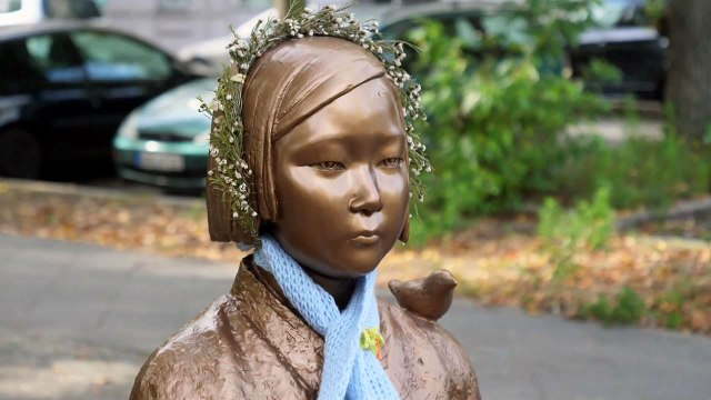 [영상] 독일 베를린 '평화의 소녀상', 끝까지 지켜내야 / YTN