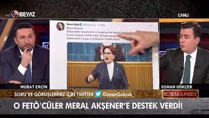 Gökçek: Akşener'e FETÖ'cüler destek veriyor! bunlara da tepki gösterilmeli!