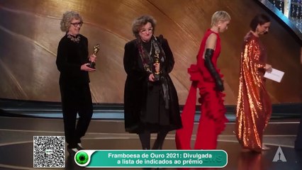 Framboesa de Ouro 2021- Divulgada a lista de indicados ao prêmio
