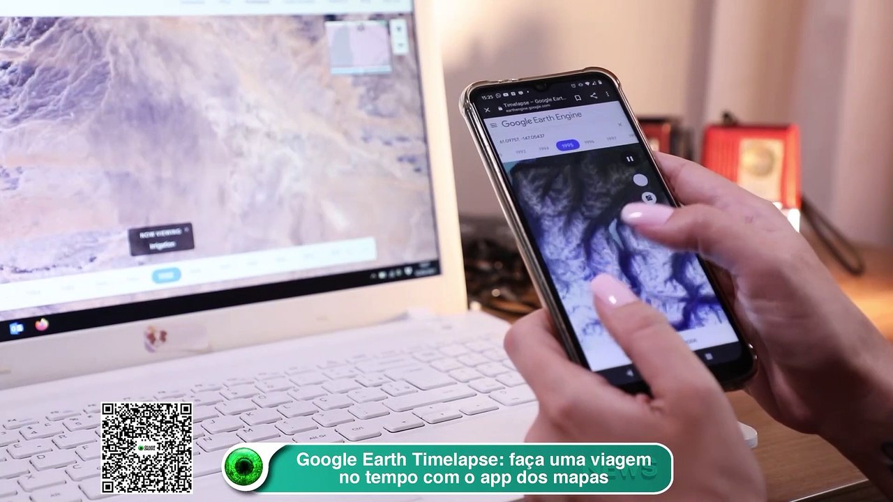 Google Earth Timelapse- faça uma viagem no tempo com o app dos mapas
