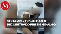 Intentan linchar a tres hombres que trataron de plagiar a mujer en Hidalgo