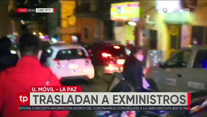 Los dos exministros detenidos en Trinidad fueron ingresados a la Fiscalía de La Paz
