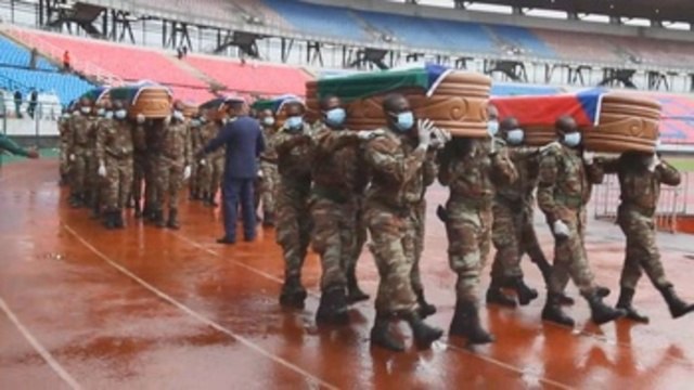 Guinea Ecuatorial llora a las víctimas de Bata en un funeral de Estado