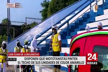 Con diversos implementos SJL busca que mototaxis no sean usadas para delinquir