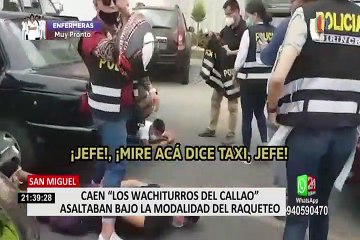 Detienen a raqueteros que se desplazaban a bordo de un vehículo en San Miguel