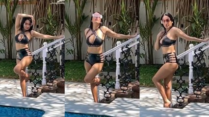 Kashmera Shah ने Pool Side Bikini पहन कर किया Bold Dance | Boldsky