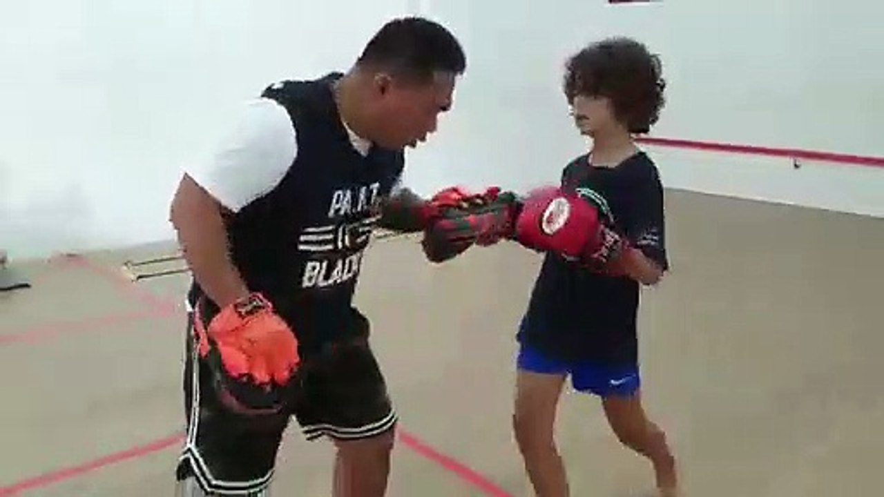 muay thai training