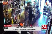Miraflores: ladrón que robó a cliente en tienda estaría implicado en otros actos delictivos