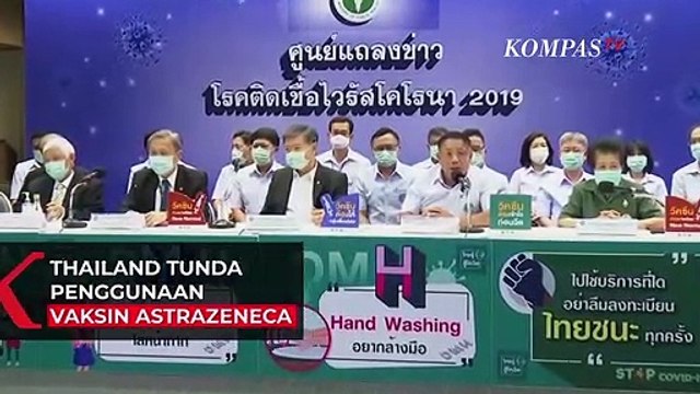 Thailand Tunda Penggunaan Vaksin Astrazeneca, Usai Isu Pembekuan Darah