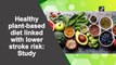 Healthy plant-based diet linked with lower stroke risk: Study