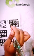 The most easiest grid designs for beginners।। সহজ দুইটি গ্রিড ডিজাইন।।