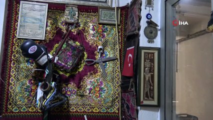 Kuru Temizleme Dükkanını Adeta Antikacıya Çevirdi