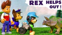 New Rex from Paw Patrol Mighty Pups helps out with Dinosaur Trouble in this Family Friendly Full Episode English Video for Kids with Funlings from Kid Friendly Family Channel Toy Trains 4U