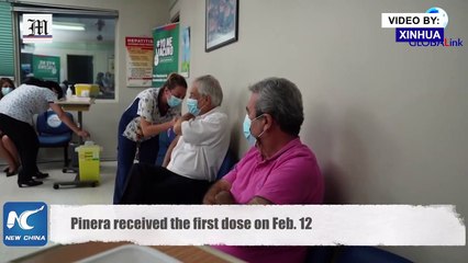 Chile's president gets second COVID-19 jab with Chinese Sinovac vaccine