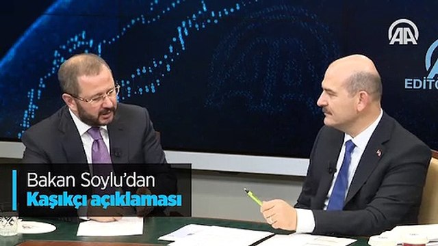 Bakan Soylu'dan Kaşıkçı açıklaması