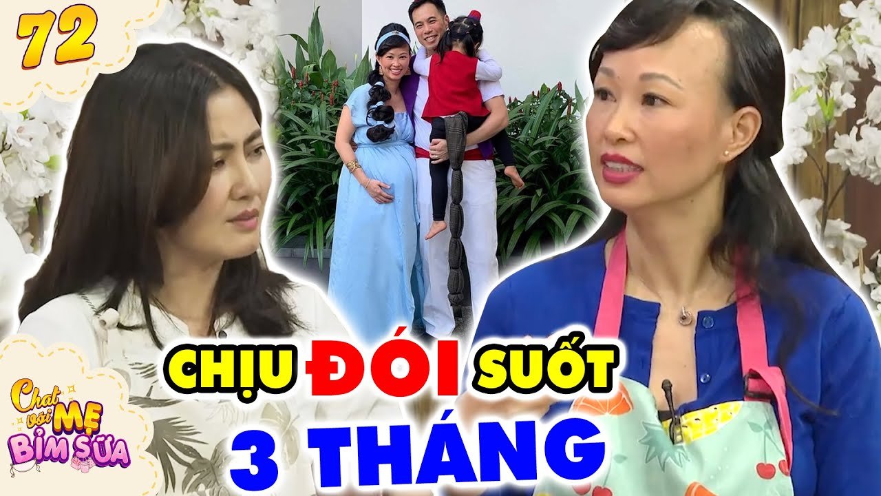 Tâm Sự Mẹ Bỉm Sữa #72 IMang bầu 3 THÁNG CHỊU ĐÓI, CEO Thái Vân Linh KHÓC NỨC NỞ vì con tự ĂN PHÂN SU