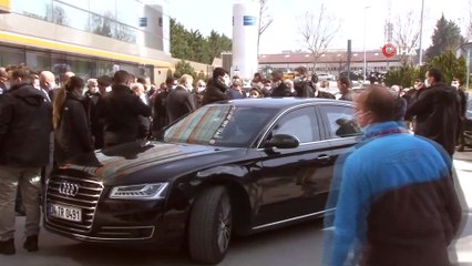 - Bakan Soylu babası ile birlikte hastaneye geldi