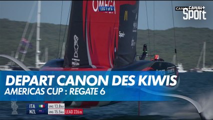 Le départ canon des Kiwis face à Luna Rossa