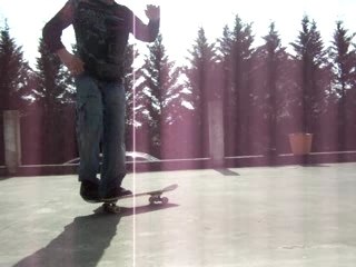 Ollie et pop shove