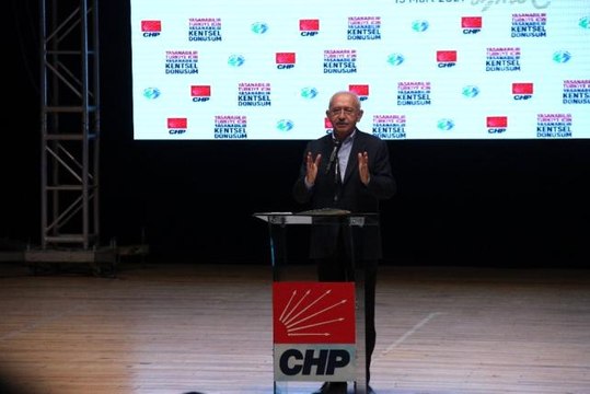 Son dakika haberleri! - CHP Genel Başkanı Kılıçdaroğlu: Planlama ve kentsel dönüşüm ile ortaya çıkan rantın halk için kullanılmasını istiyoruz - Kılıçdaroğlu, Yaşanabilir...