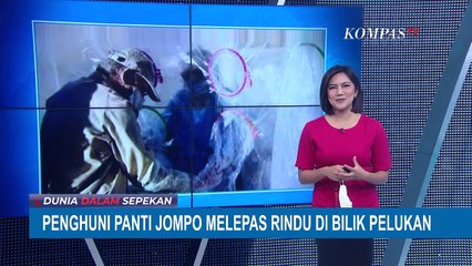 Penghuni Panti Jompo Melepas Rindu di Bilik Pelukan