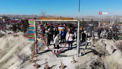 Kapadokya bölgesi hafta sonunu sessiz geçiriyor