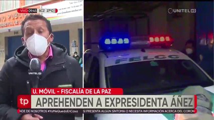 Crónica de la detención de la expresidenta, Jeanine Áñez