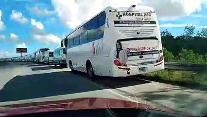 Transportistas turísticos de Bávaro realizan paro