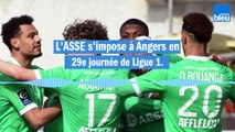 ASSE : les Verts remportent une victoire importante à Angers en 29e journée de Ligue 1