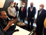 Son dakika haber: - Kılıçdaroğlu'ndan yangında dumandan etkilenen Başkan Uygur'a hastanede ziyaret