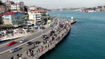 Kısıtlamasız Cumartesi’yi Fırsat Bilen İstanbullular Arnavutköy Sahili’ne Akın Etti