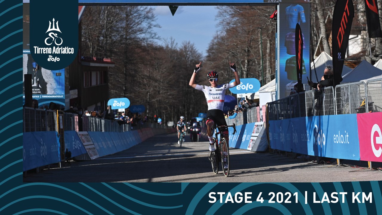 Tirreno-Adriatico EOLO 2021 | Stage 4 Last km