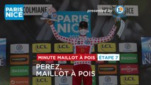#ParisNice2021 - Étape 7 / Stage 7 - Minute Maillot à Pois E.Leclerc / Polka Dot Jersey