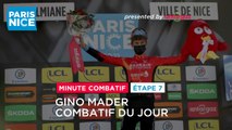 #ParisNice2021 - Étape 7 / Stage 7 - Minute du Combatif Antargaz / Most Aggressive Rider