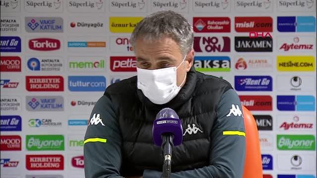 SPOR Aytemiz Alanyaspor - Fraport TAV Antalyaspor maçının ardından