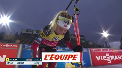 Eckhoff remporte la poursuite à Nove Mesto - Biathlon - CM (F)