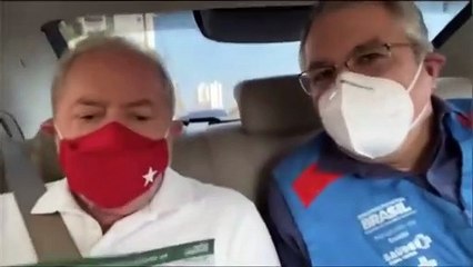 Brasil | Lula se vacuna contra la COVID y llama 'ignorante' a Bolsonaro