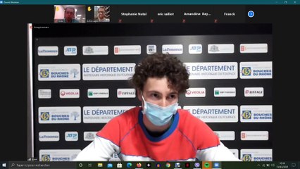 Open 13 Provence : "Ce qui m'a manqué aujourd'hui c'est un peu plus d'énergie" (Ugo Humbert)