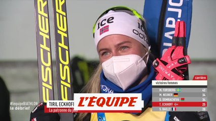 Eckhoff : « Je suis vraiment très fière » - Biathlon - CM (F)