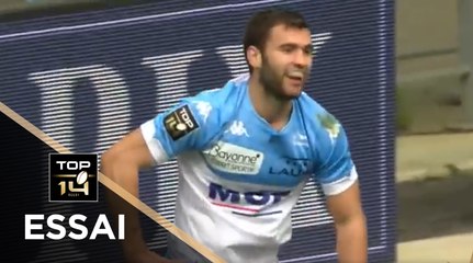 TOP 14 - Essai d'Aymeric LUC (AB) - Bayonne - Agen - J15 - Saison 2020/2021