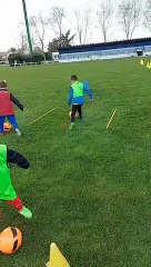 Entrainement pour nos U6U7 (13/03/2021)