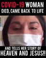 Woman died and saw Jesus / Yeshua and came back