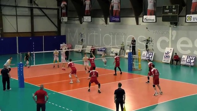 Images maritima: LE plus beau point de Martigues Volley - Plessis