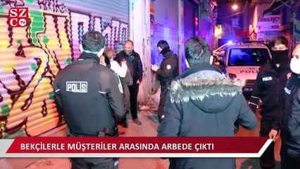 Download Video: Beyoğlu'nda olay: Gece basılan mekanda  müşterilerle güvenlik güçleri arasında arbede çıktı!