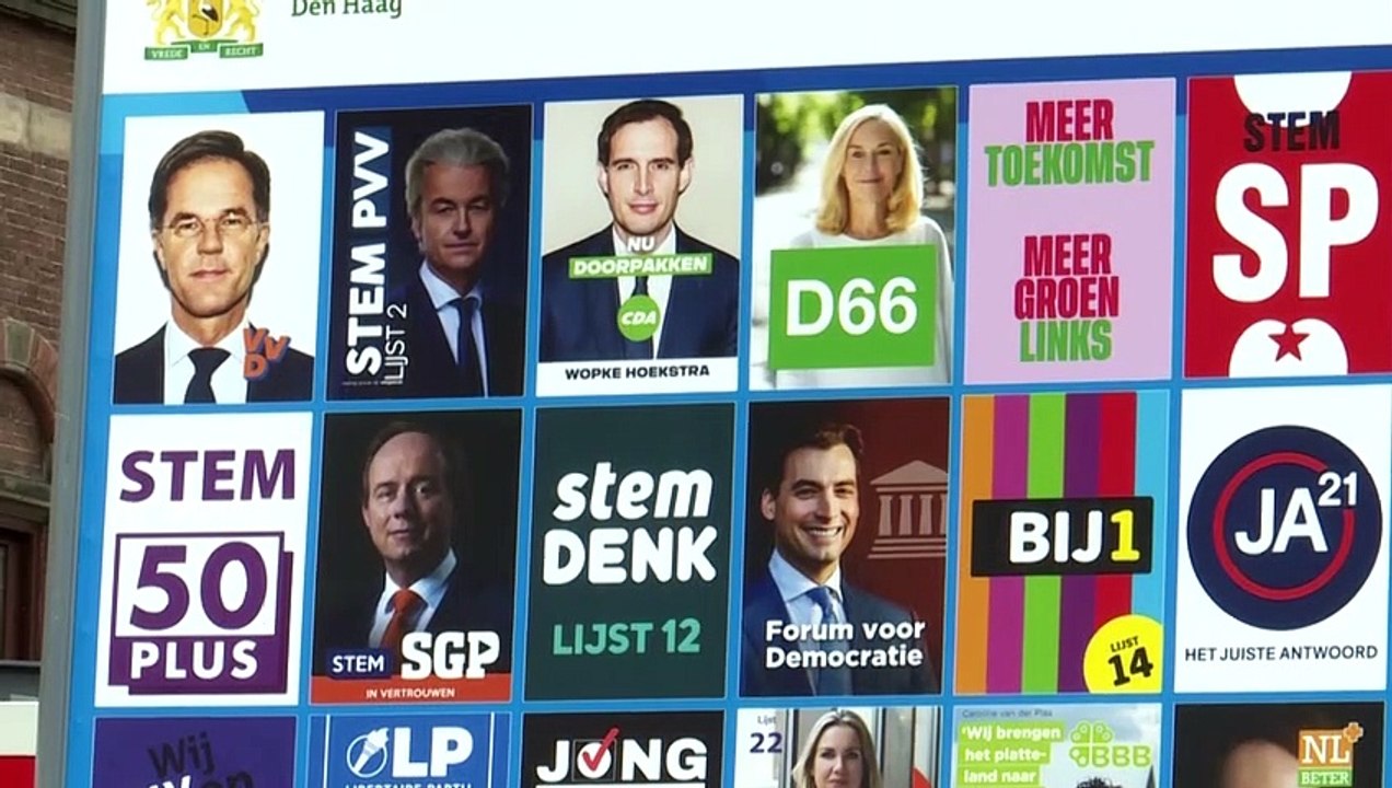 Parlamentswahl in den Niederlanden: Rutte steuert auf vierte Amtszeit zu